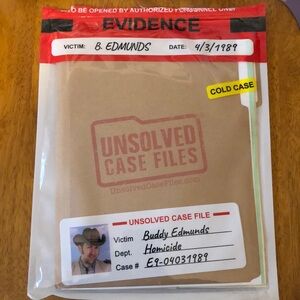 Unsolved Case Files game- victim B. Edmunds